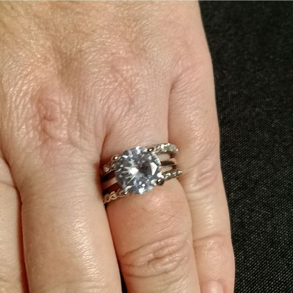 Diamond Wedding Set  - Picture 5 of 12